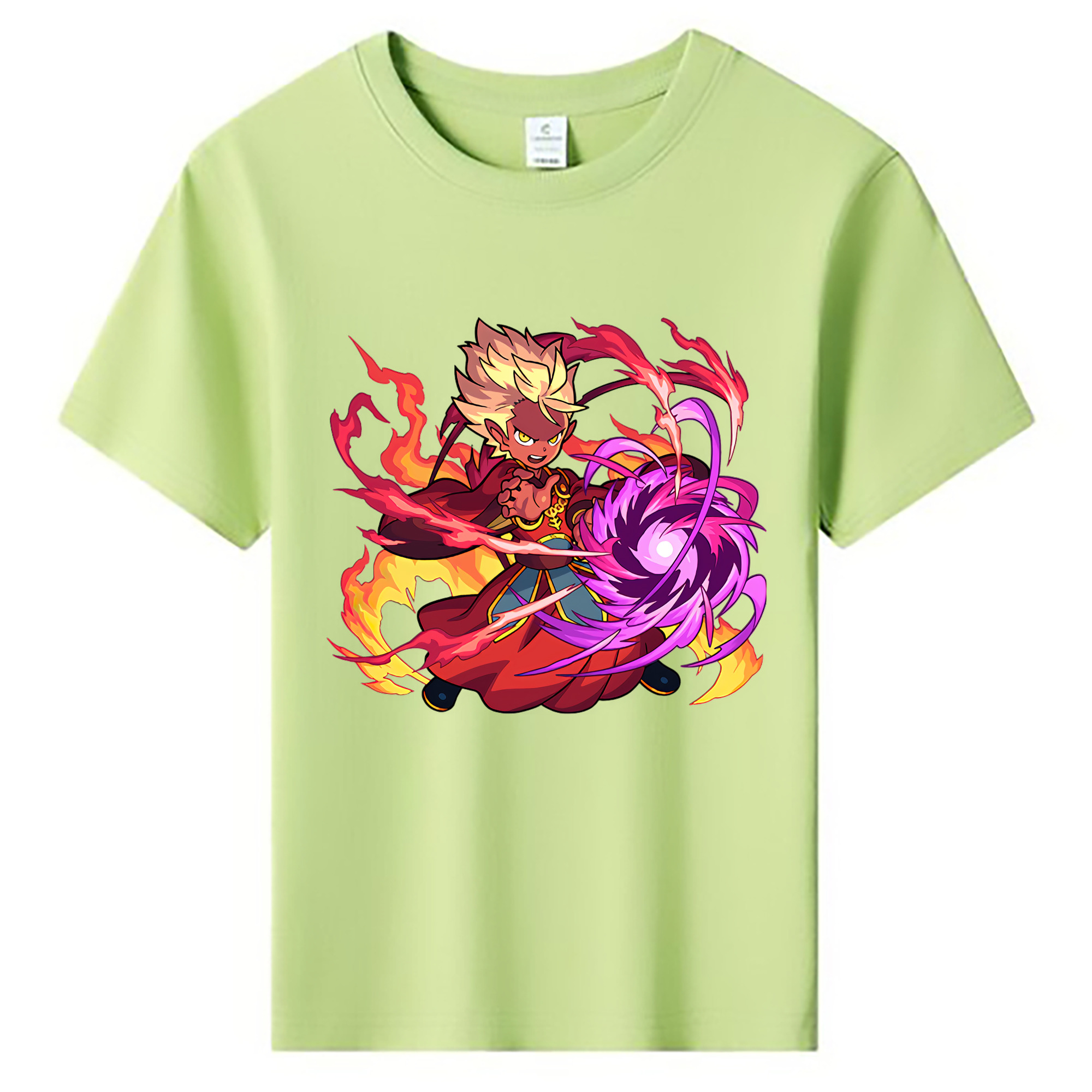 （画像用） 妖怪ウォッチ Yo-kai Watch 綿100％キッズTシャツ（フロントプリント）